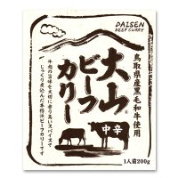 大山 ビーフカリー中辛（レトルト）1食入り