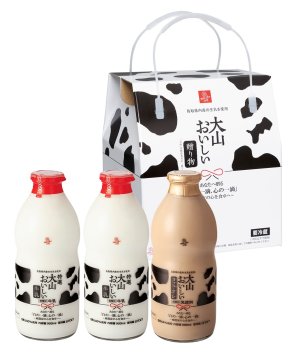 画像1: ☆送料込み☆  【大山乳業】大山おいしいギフトミルク（冷蔵）