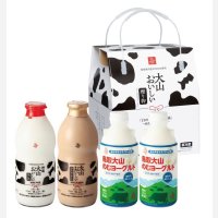 ☆送料込み☆【大山乳業】大山おいしい ミルク＆のむヨーグルト（冷蔵）