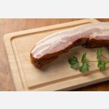 あけまの森、ベーコン小屋の頑固オヤジが作る塩だけベーコン（2本入り、約450〜470ｇ）