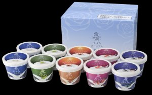 画像2: ☆送料込み☆【大山乳業】 白バラプレミアムアイスギフト１０個入（冷凍）