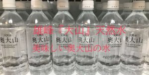 画像1: 【天然水】奥大山　ペットボトル500ml×24本入り（1ケース）★送料込み★