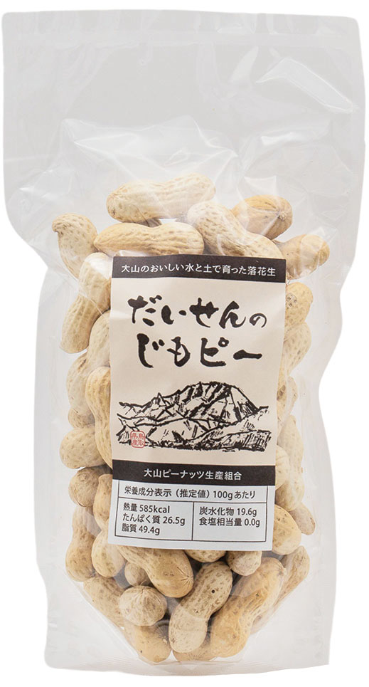 だいせんのじもピー(焙煎落花生)150g