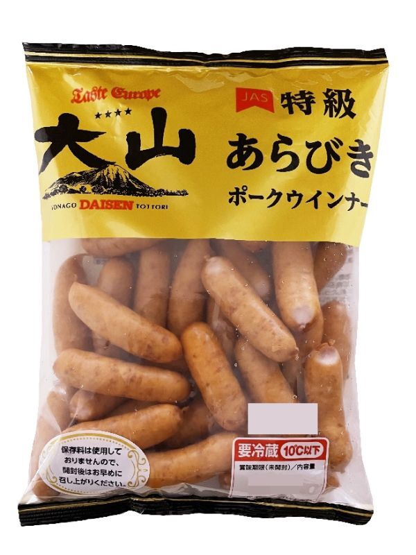 【大山ハム】あらびきポークウインナー 378g　（冷蔵）