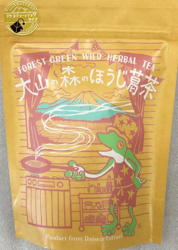 大山の森のほうじ葛茶（ティーバック、ヤカンようパック）