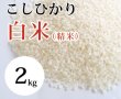 画像1: 大山町産こしひかり【大山の一粒】(白米） 2kg （令和8年 大山町産） (1)